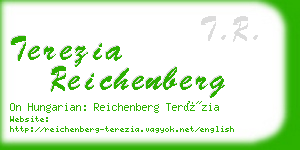 terezia reichenberg business card
